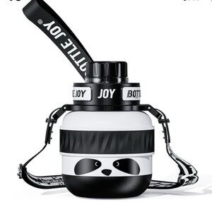 Insulated Stainless Steel Water Bottle with Strap Bottle Joy 16 oz